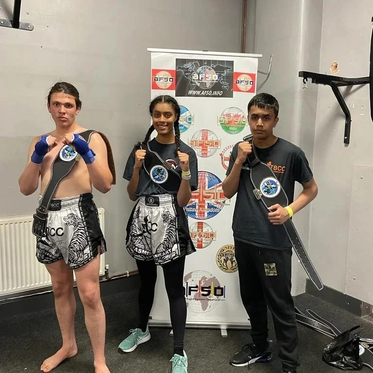 SN Combat Academy U18s @ the AFSO Junior Open k-1 Championships in Leicester