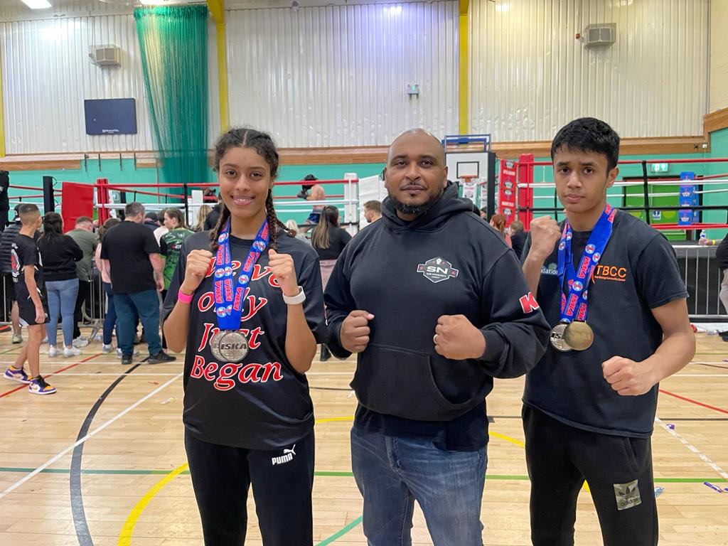 Khan and  Ahmed @ ISKA British Open Championships 2023