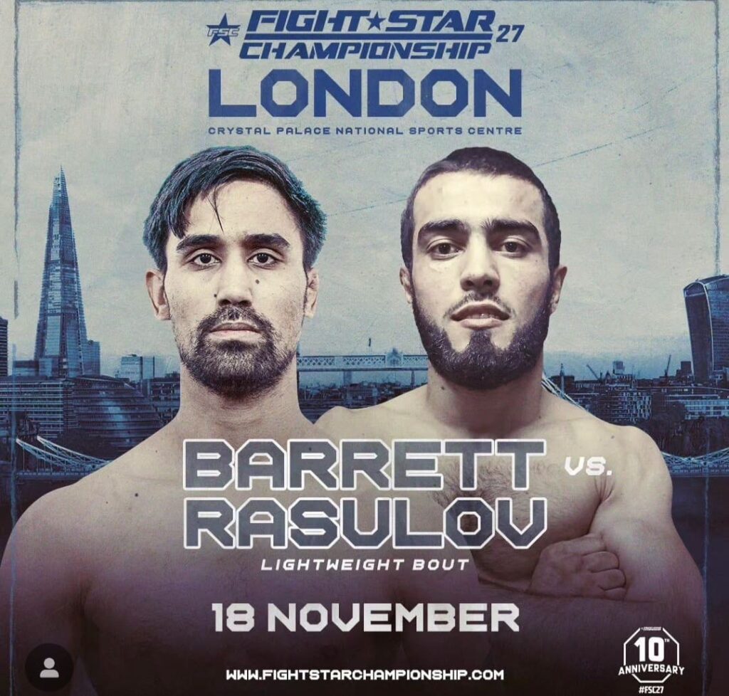 Barrett vs Rasulov November 2023