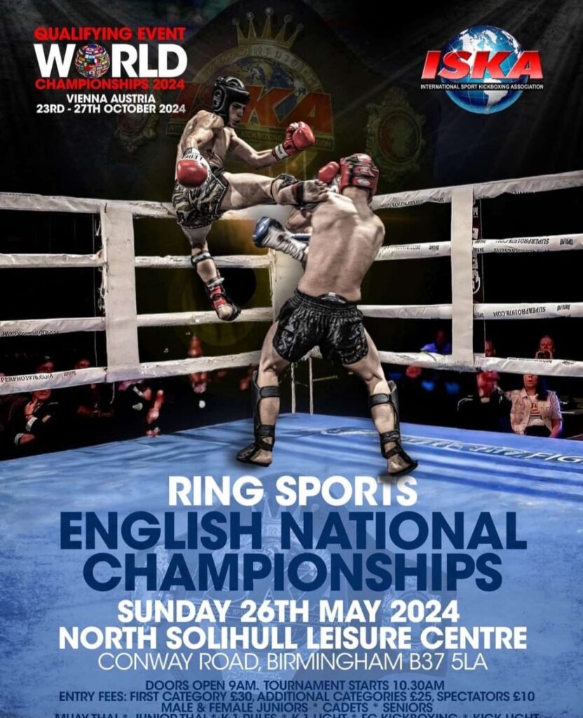 ISKA English National Championships poster
