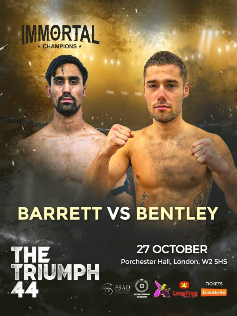 Ian Barrett's final opponent