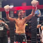 Koby Bright winner of his debut amateur K1 fight against Kryzysztof Ramiszewski from Rough Diomonds Gym