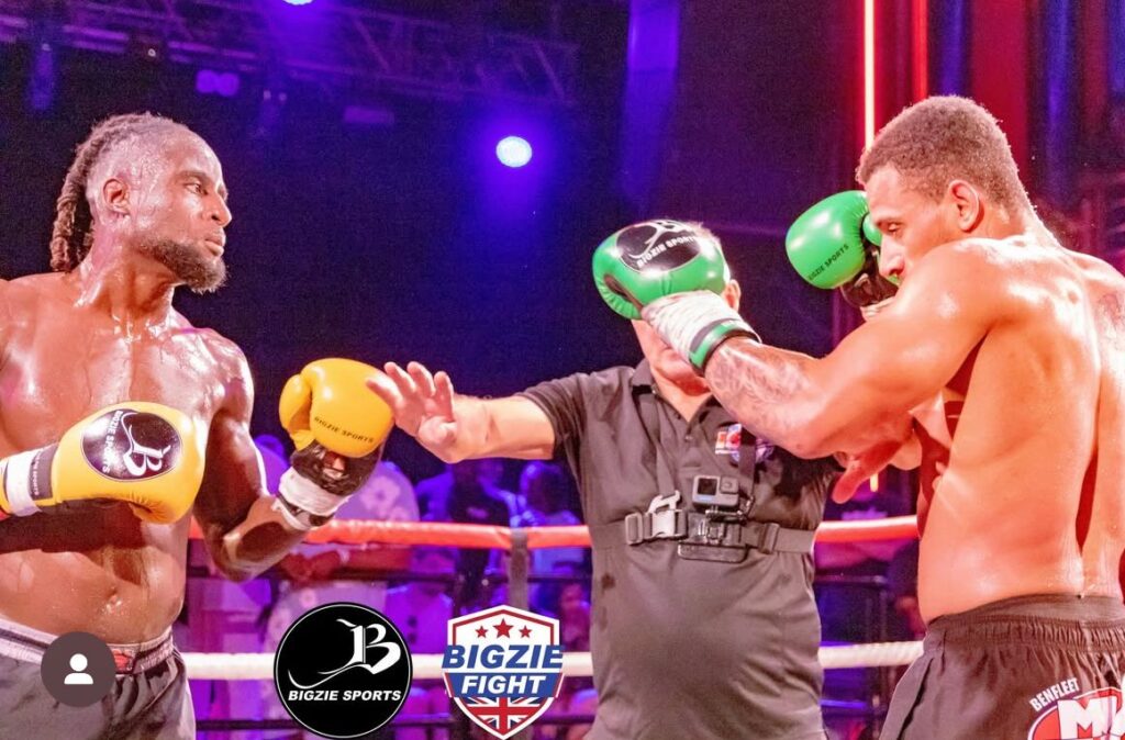 Samuel Osei fight against Jordan Jonathan from Benfleet Muay Thai