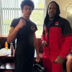 SN Combat fighters Saxon left and Derek right