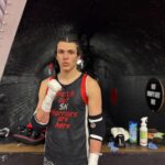 Shazhaib preparing for his 5 round N Class bout