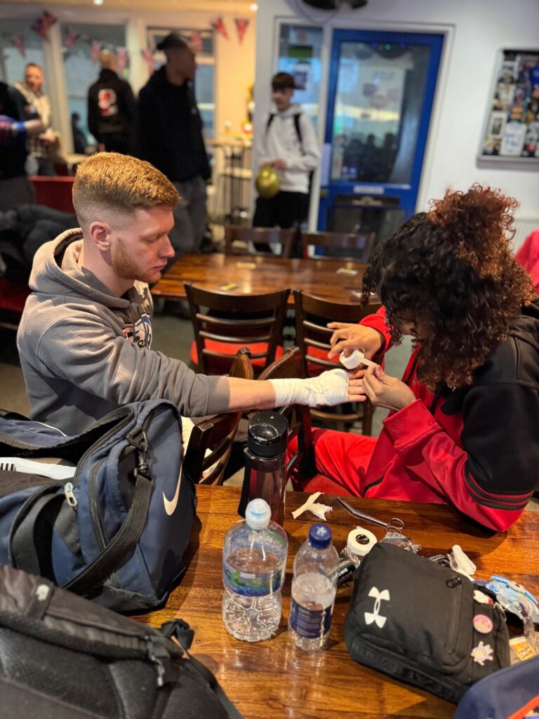Danny Jackson preparing for his debut fight