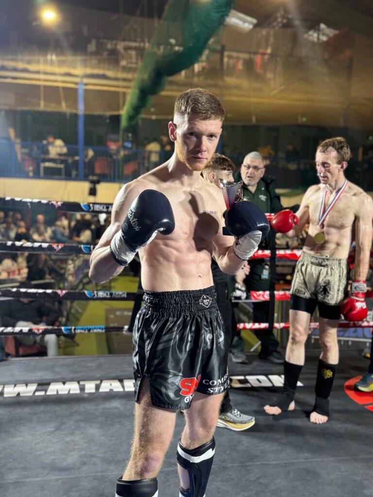 SN Combat Academy fighter Danny Jackson in the ring for K-1 debut