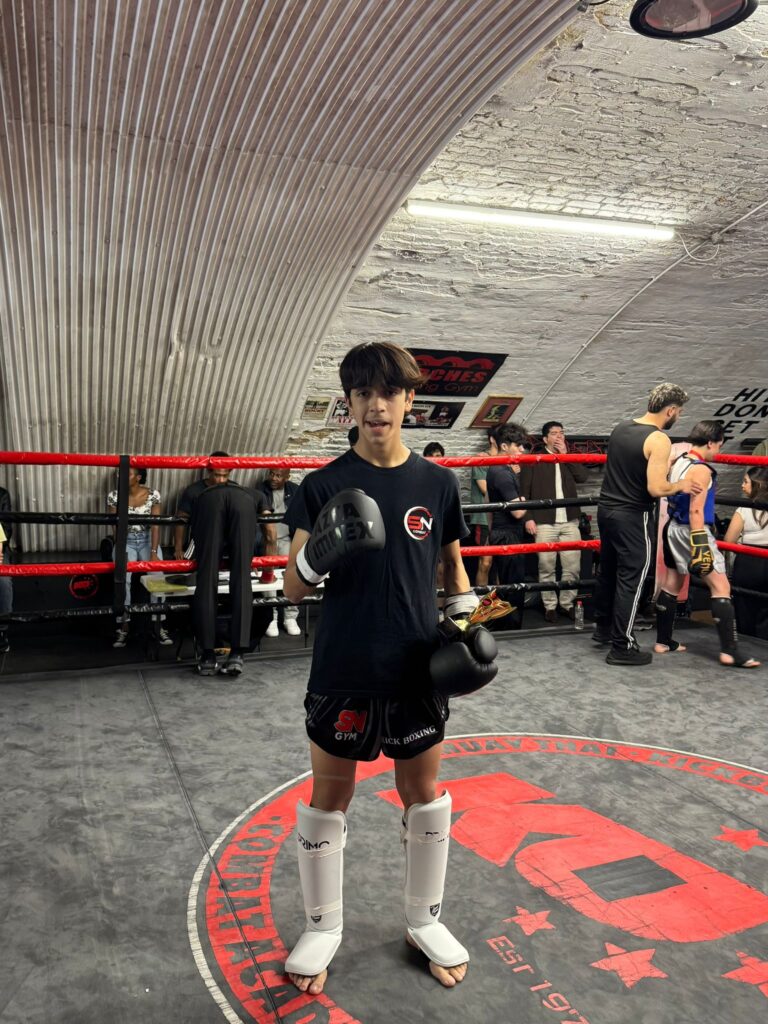 Aydin Quran in the ring for his K-1 debut