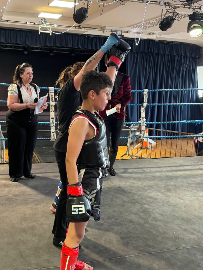 Ibby Mortimier winner of his K-1 fight